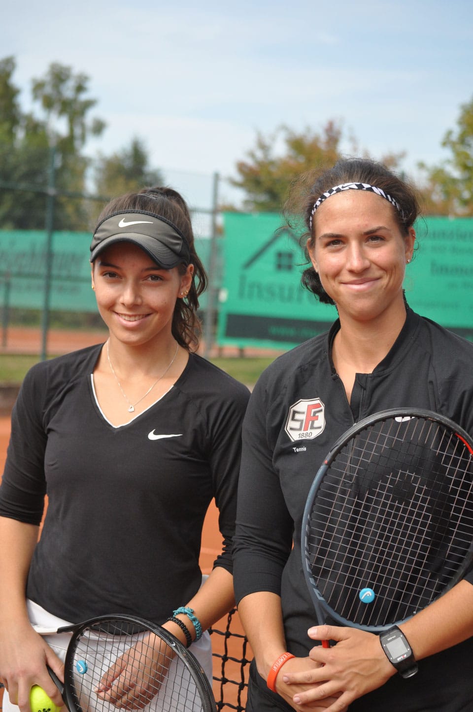 Siegerin Selina Dal (links), 2. Platz: Katharina Tesar (rechts)