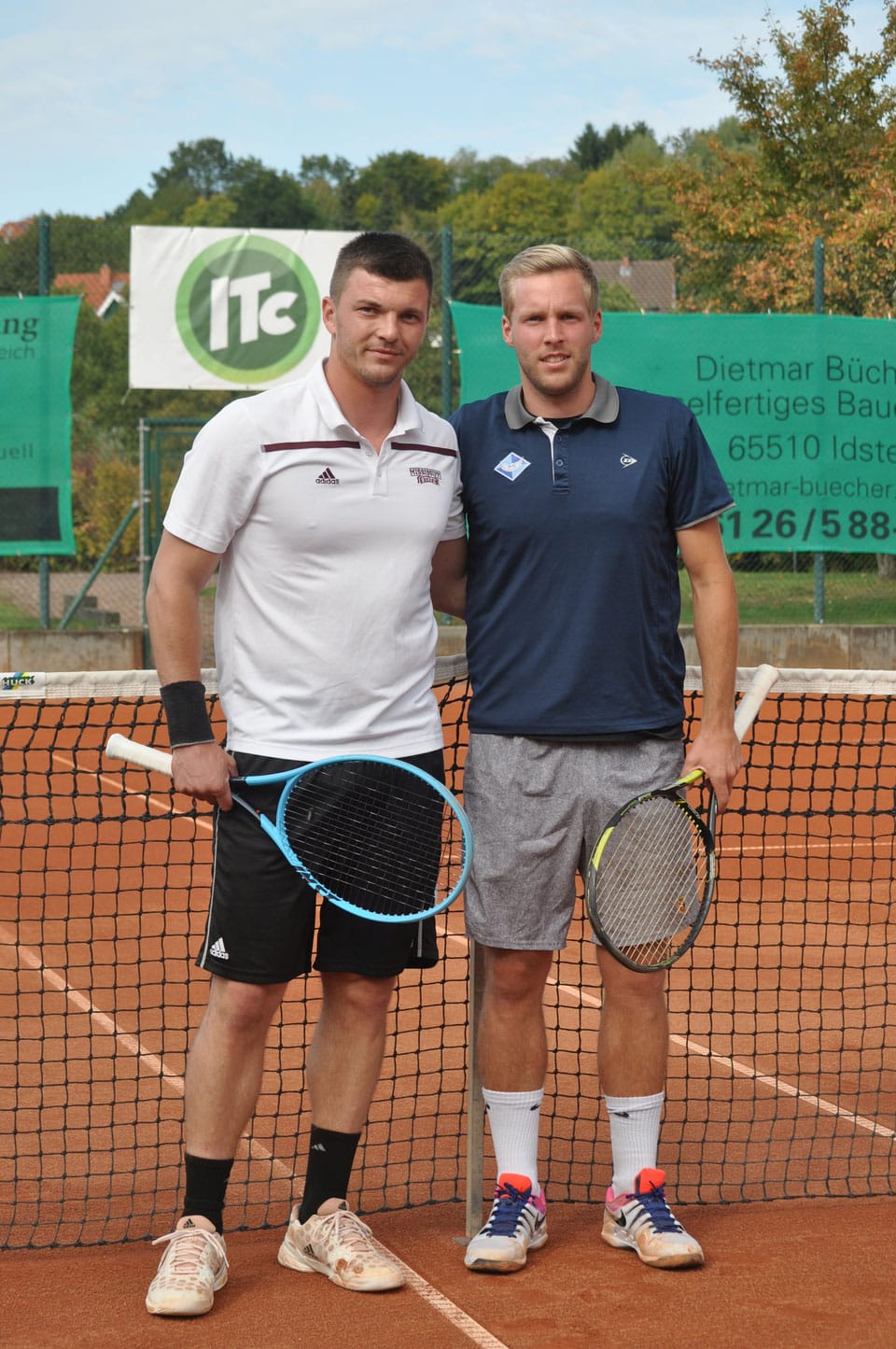 Sieger Mate Cutura (links), 2. Platz: Leo Schörner (rechts)
