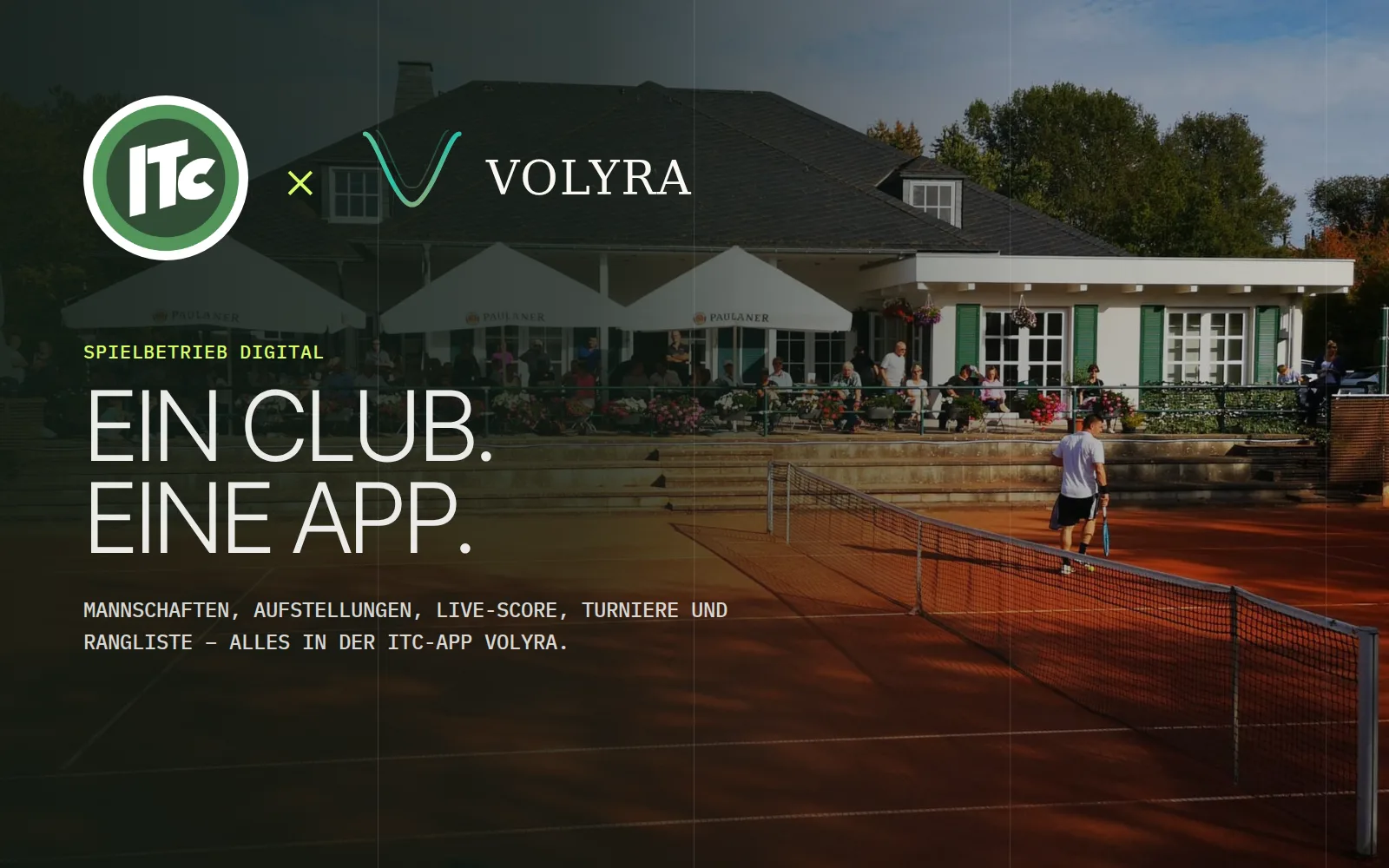 ITC × VOLYRA – Ein Club. Eine App.
