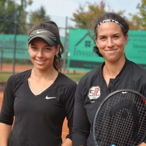Siegerin Selina Dal (links), 2. Platz: Katharina Tesar (rechts)